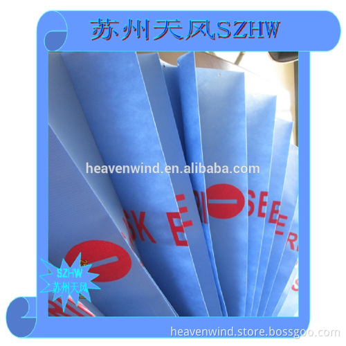with No Entry Before Ask heat sealed label Medical Bed Screen Curtain